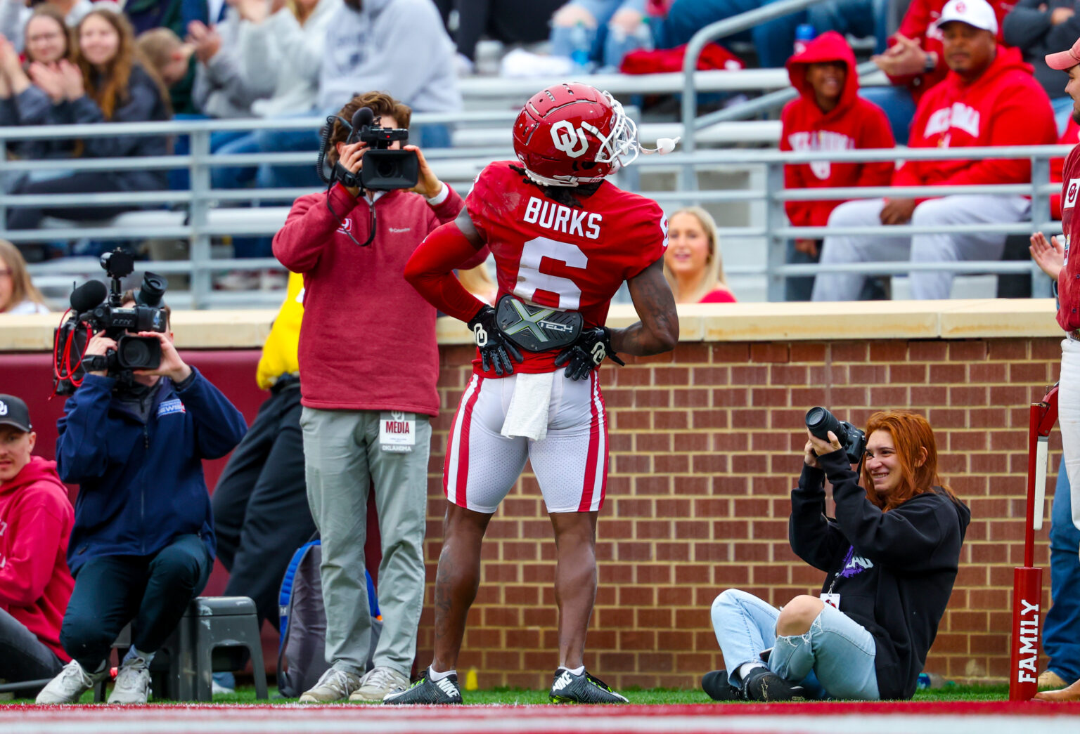 OU Football Sooners Wide Receiver Lands on 2024 AllTransfer Portal